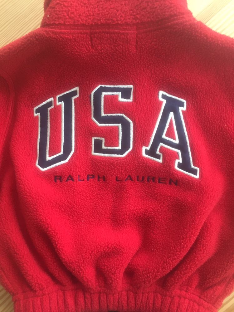 Ralph Lauren 6-12m polar i jeansy Next.