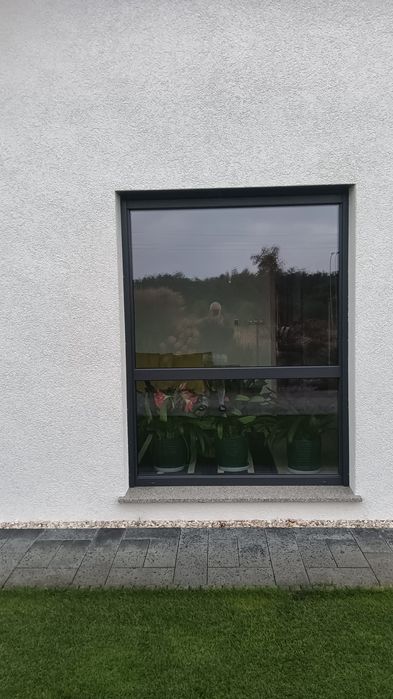 Nowe okno 3 szybowe witryna profil VEKA 180x230 cm