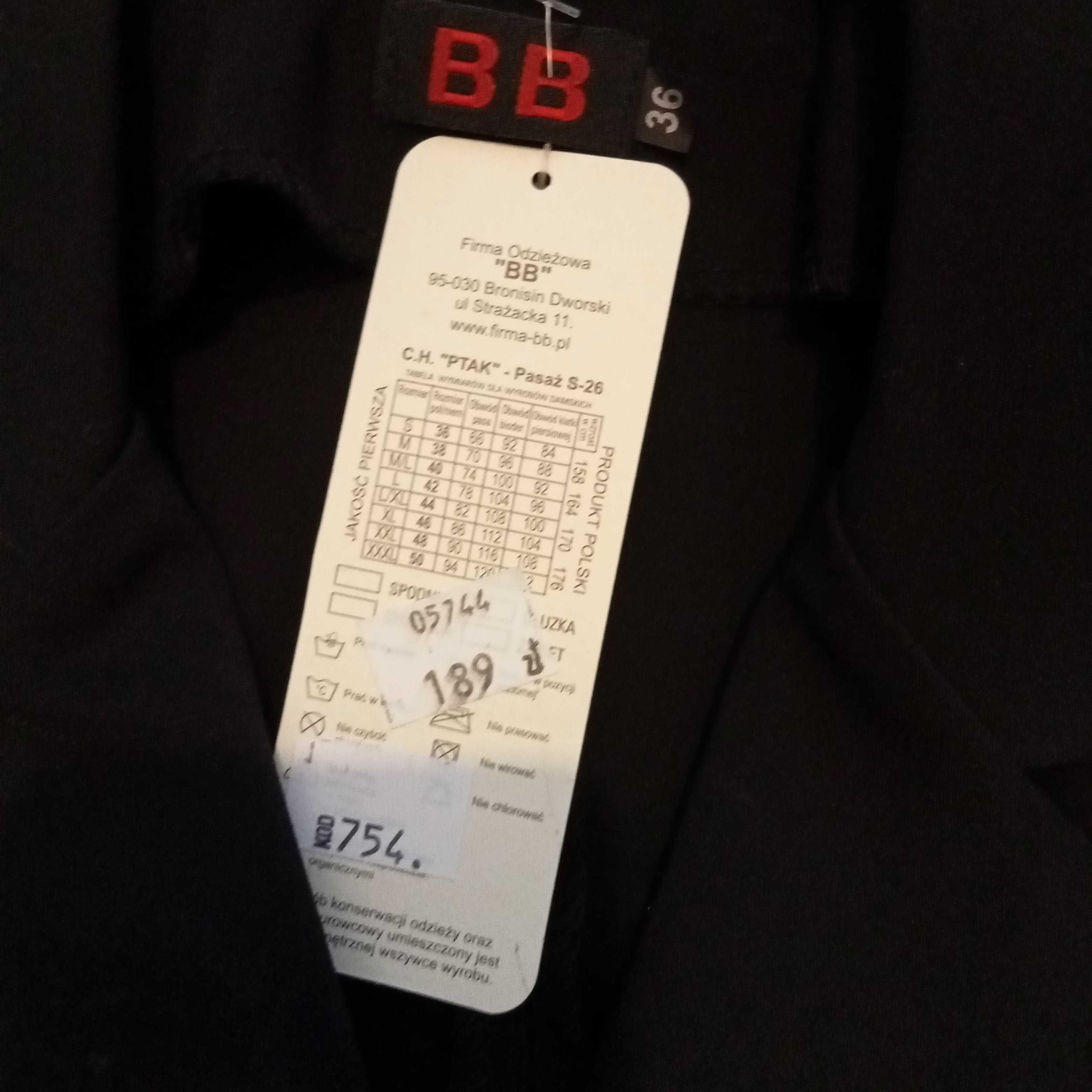 Sukienka  o kroju marynarki 36