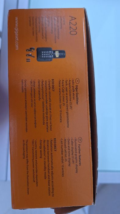 Telefone sem fio Gigaset A220