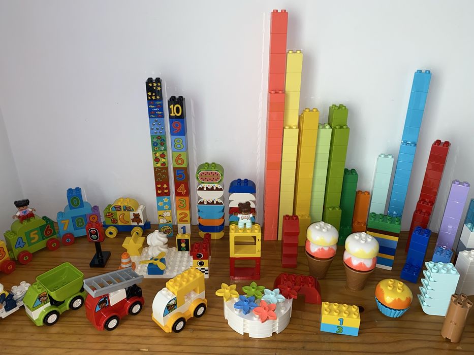 Lego Duplo usado sem instruções