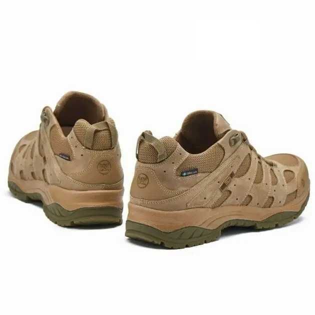 Кросівки тактичні демісезонні PAV 407 койот з мембраною Winterfrost