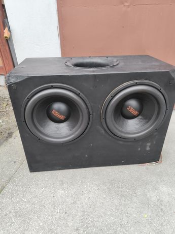 Subwoofer Edge EDS15D1-E7 2x38cm 15" cali 3600RMS 7200wat potwór okaz!