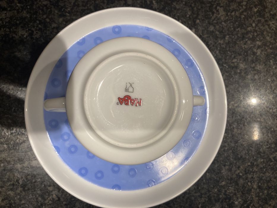 Conjunto chavena e pires criança Haba