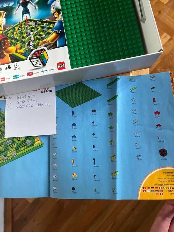 Minotaurus LEGO 3841 gra planszowa