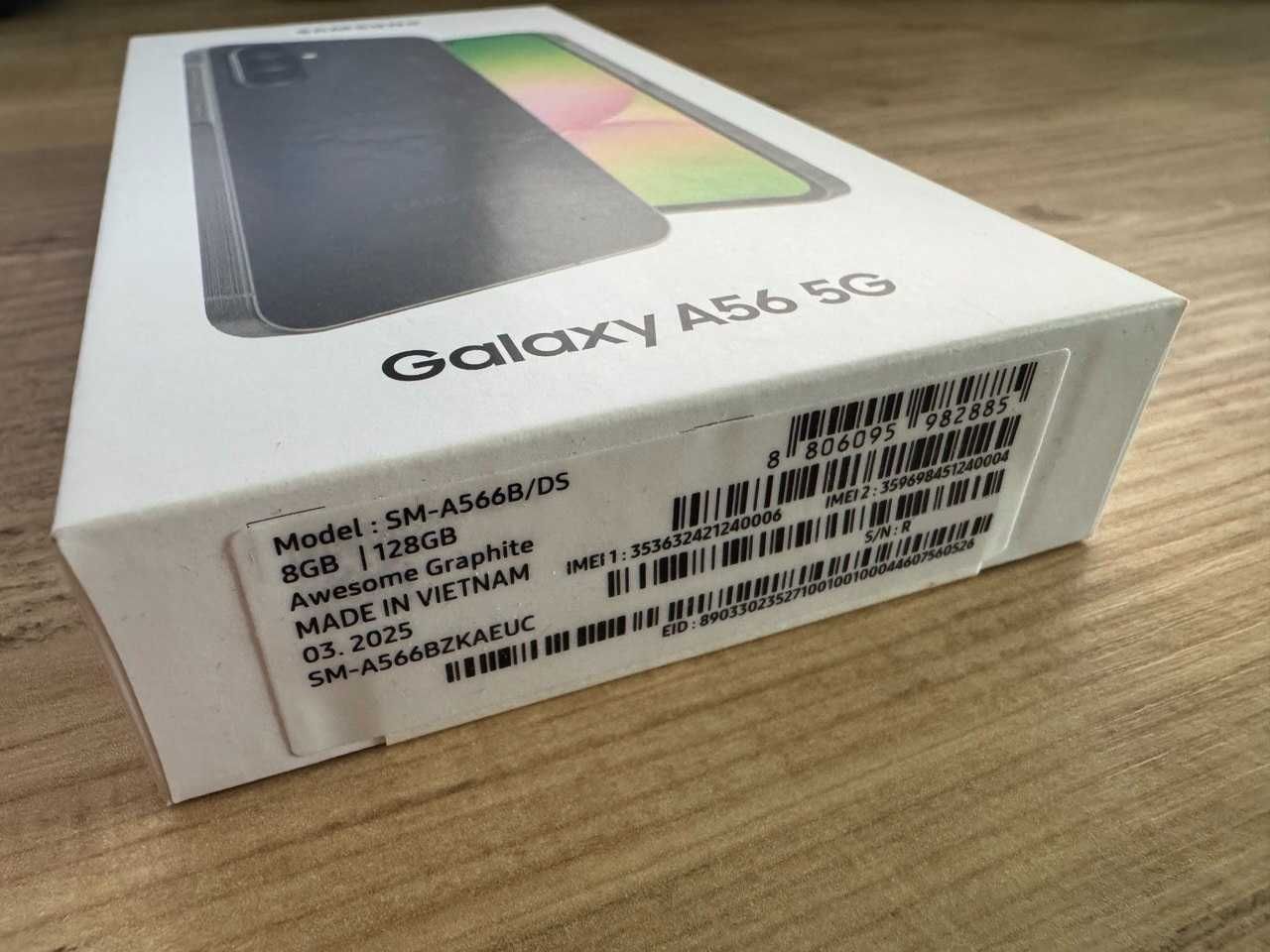 Samsung Galaxy A56 8/128GB (Avesome Graphite) New!