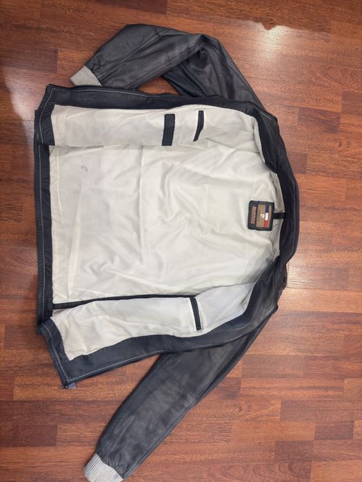 Шкіряна куртка pierre cardin ESTABLISHED 1954