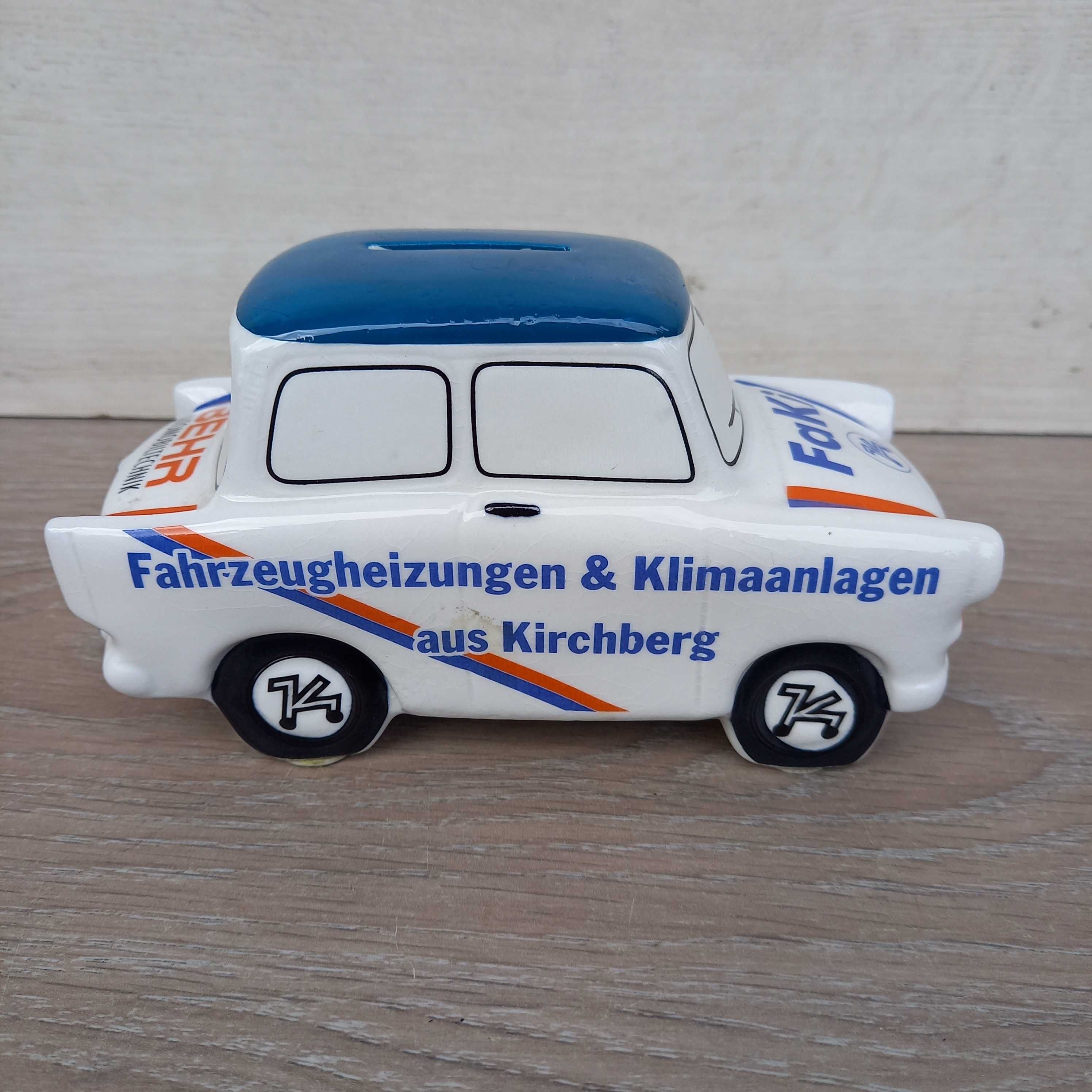 Ceramiczna skarbonka kolekcjonerska skarbonka TRABANT