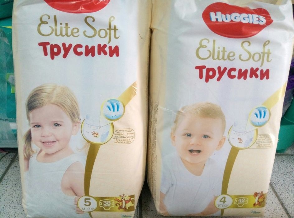 Продам трусики Huggies Элит Софт