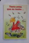 panfleto-postal do Benfica, com aguia depenada