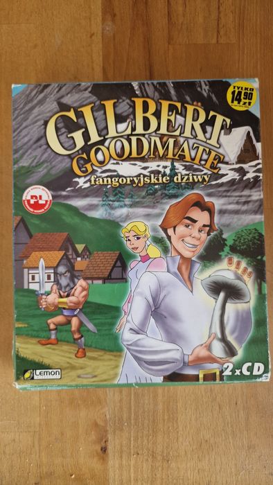 Gilbert Goodmate gra przygodowa Big Box unikat PC CD