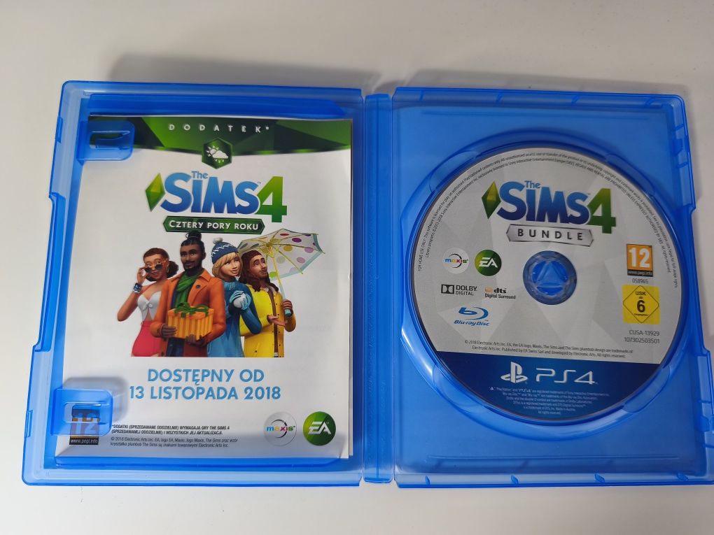 Gra Ps4 Sims 4 Psy i Koty PL gry PlayStation 4 Spyro Lego Crash Rayman