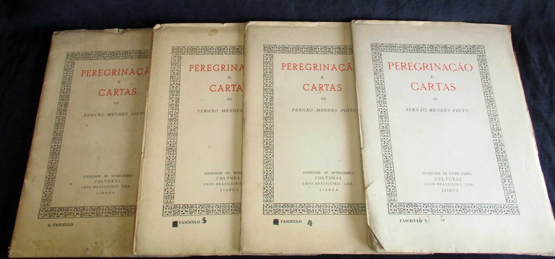 Fascículos Peregrinação e Cartas Fernão Mendes Pinto