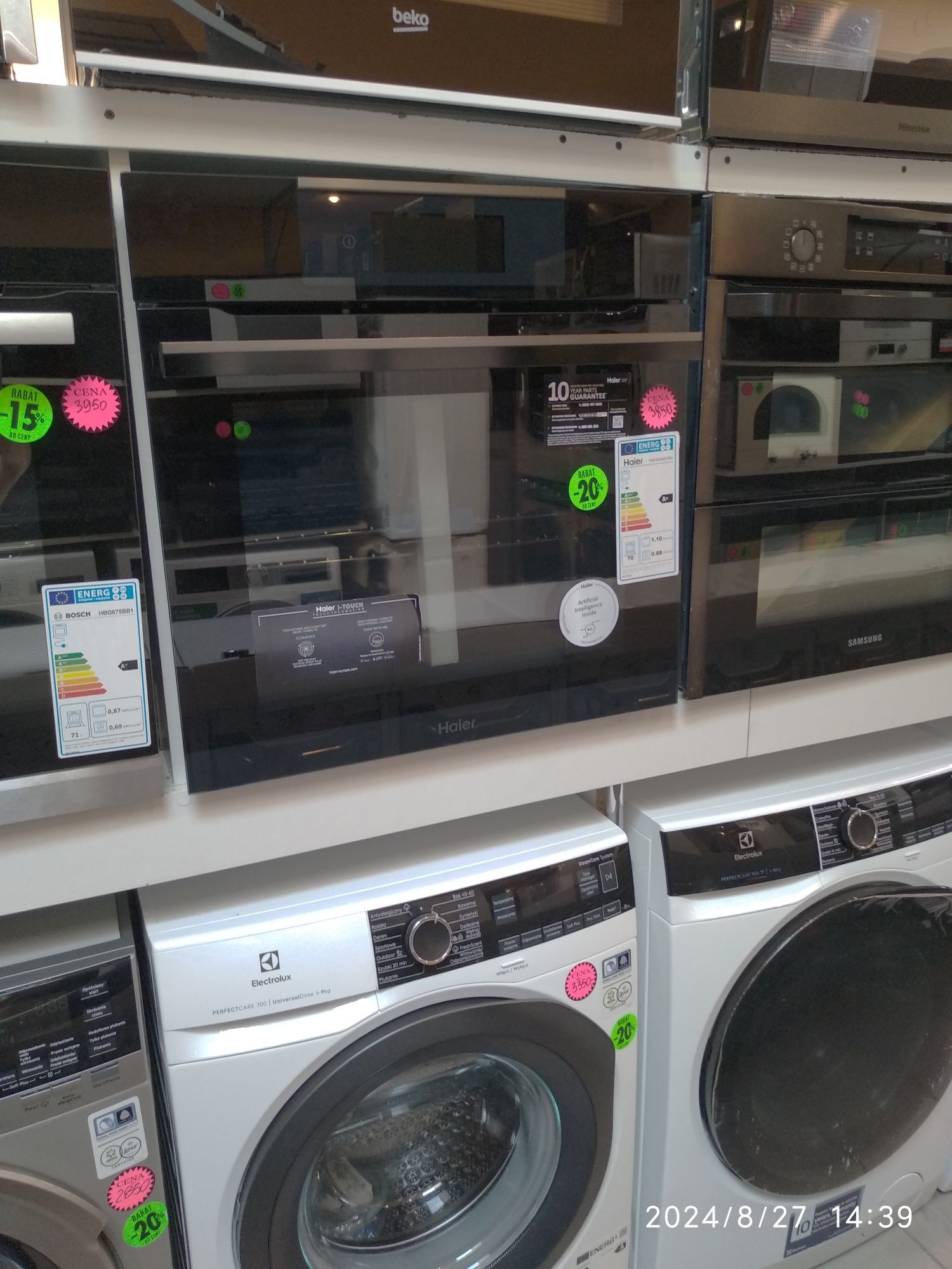 OUTLET Janki ul Wspólna 6 Piekarnik Haier I-Touch 6 HWO60SM6T9BH