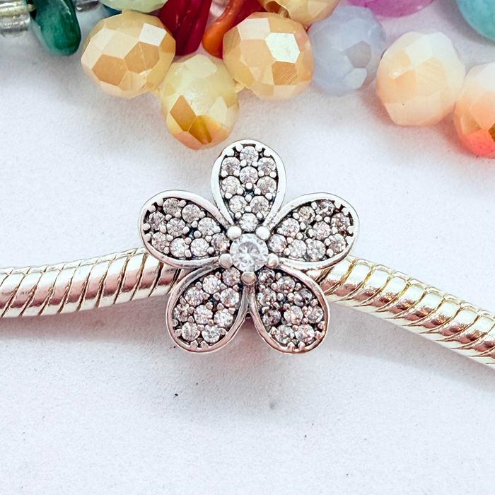 Srebrny Charms s925 do Pandora / Kwiatek
