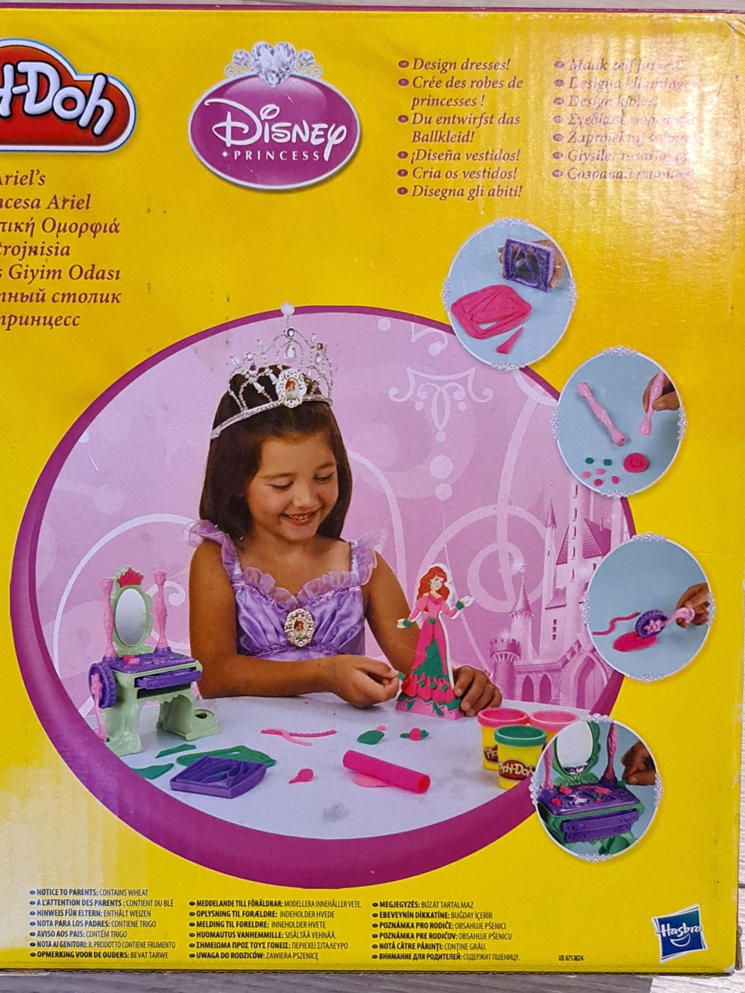 Play doh Arielka zestaw Disney Małą Syrenka ciastolina