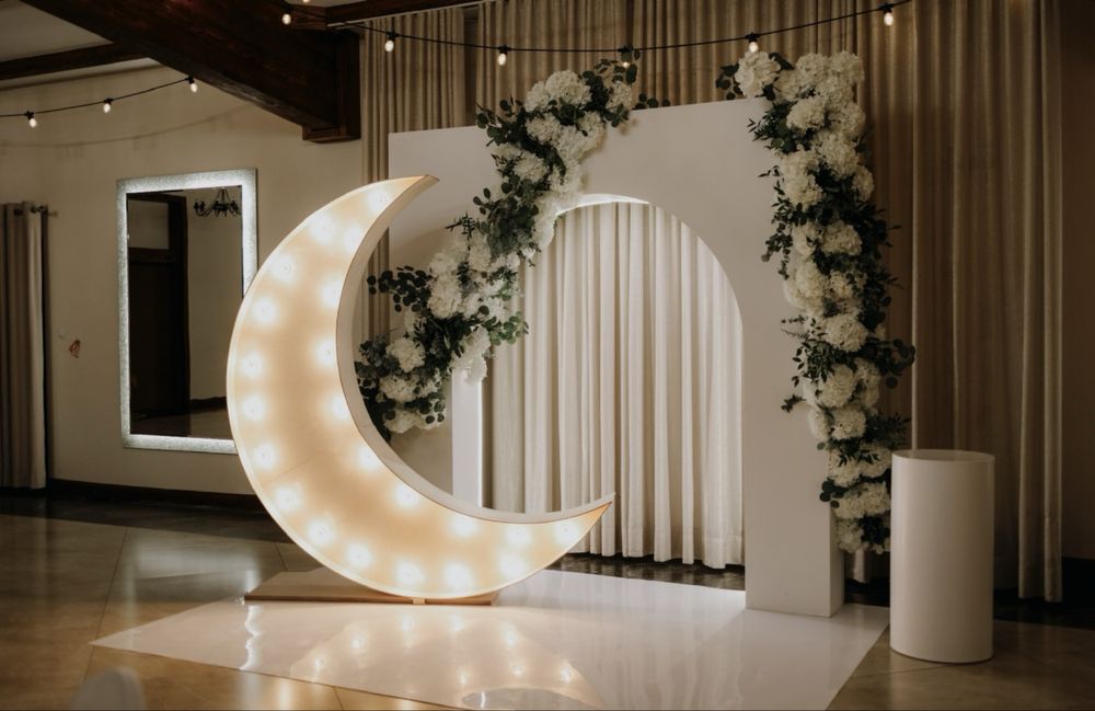 Dekoracja LED KSIĘŻYC 200 cm