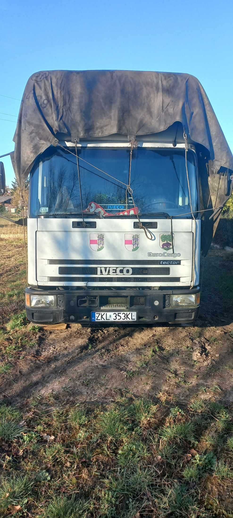 Iveco eurocargo do przewozu gołębi.