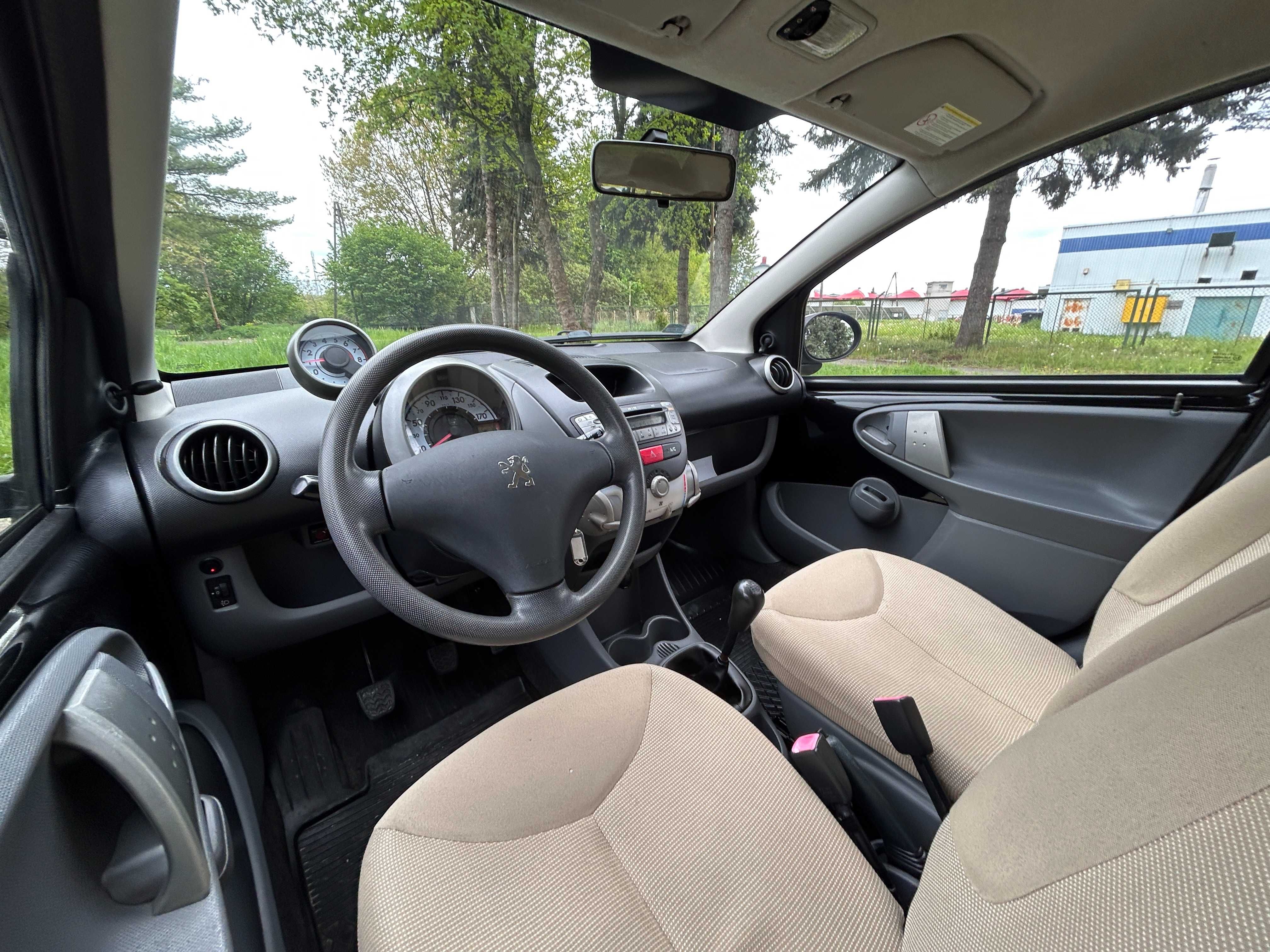Peugeot 107*5 drzwi*Bezwypadkowy*Klimatyzacja*