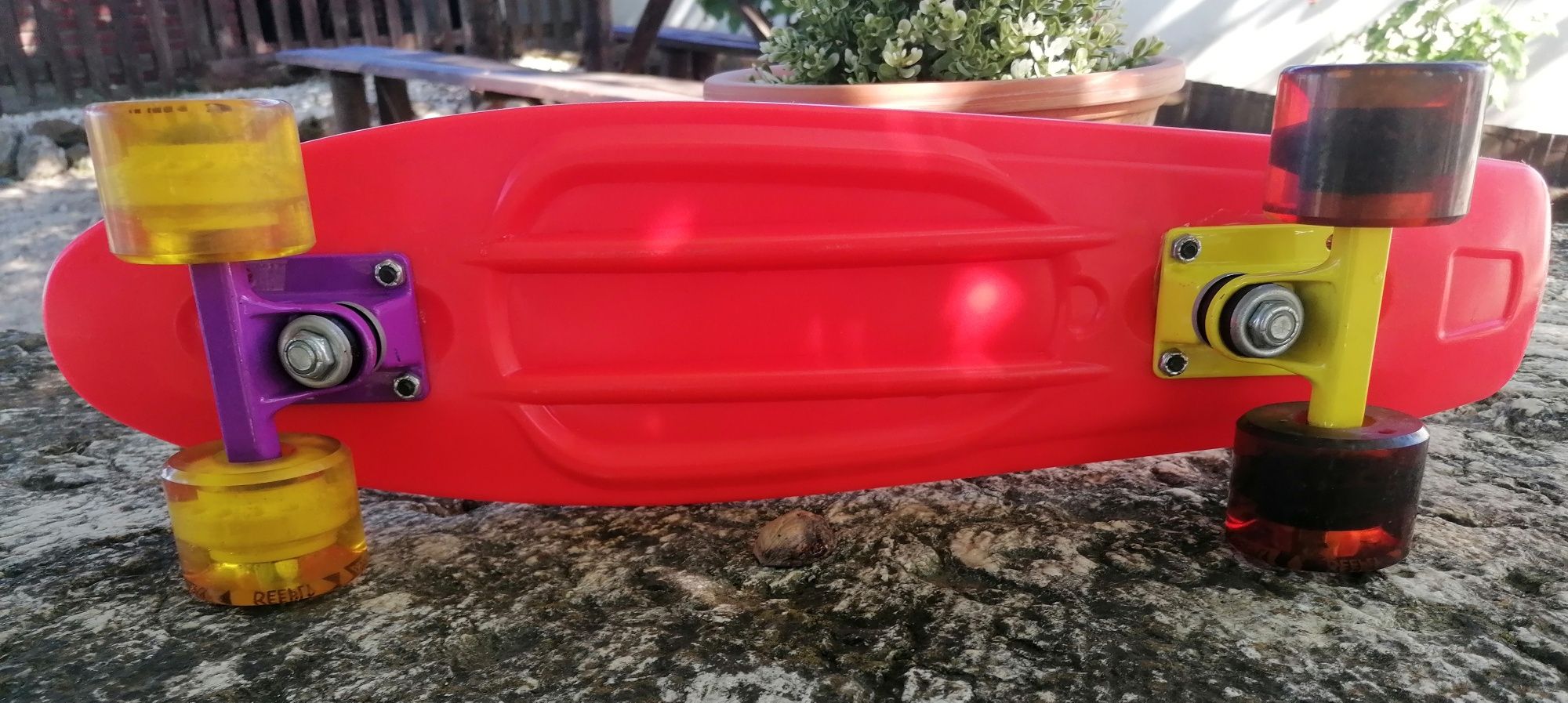 Skate mini cruiser Vermelho