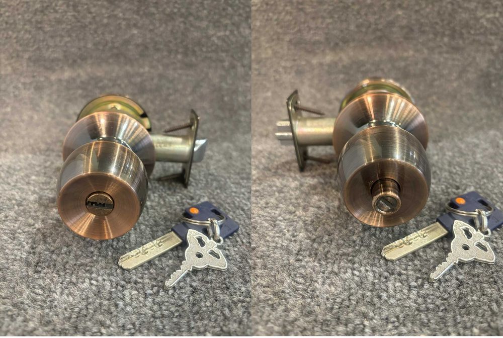 Ручка-засувка кнобсет Yale3 дверна замок/циліндр Mul-T-Lock Classic