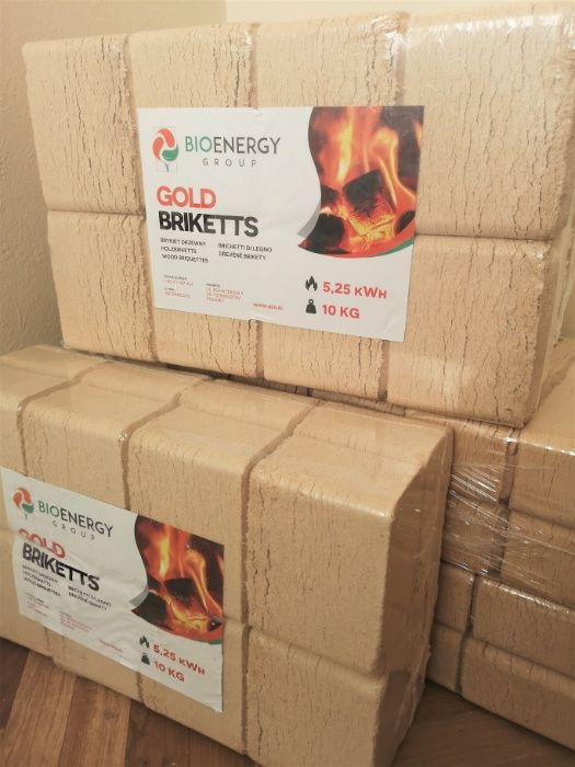 Brykiet drzewny RUF dębowy Nowa Sarzyna PRODUCENT BIO ENERGY