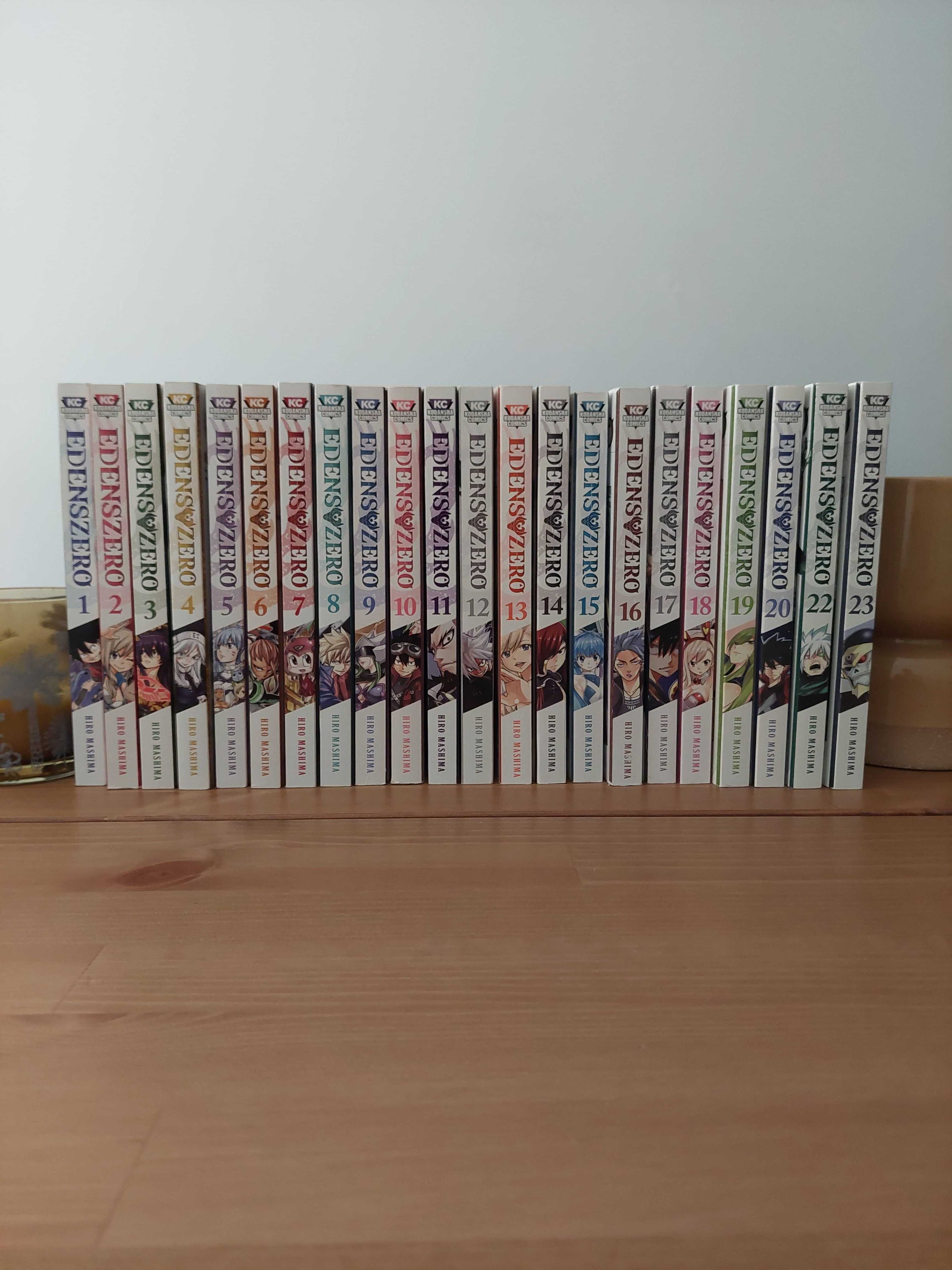 Edens Zero, vols. 1-20+22+23