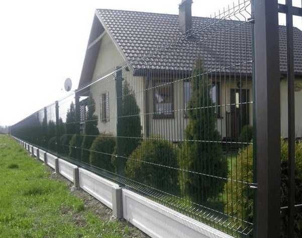 Kompletne ogrodzenie panelowe wys 123 cm dostawa i montaż