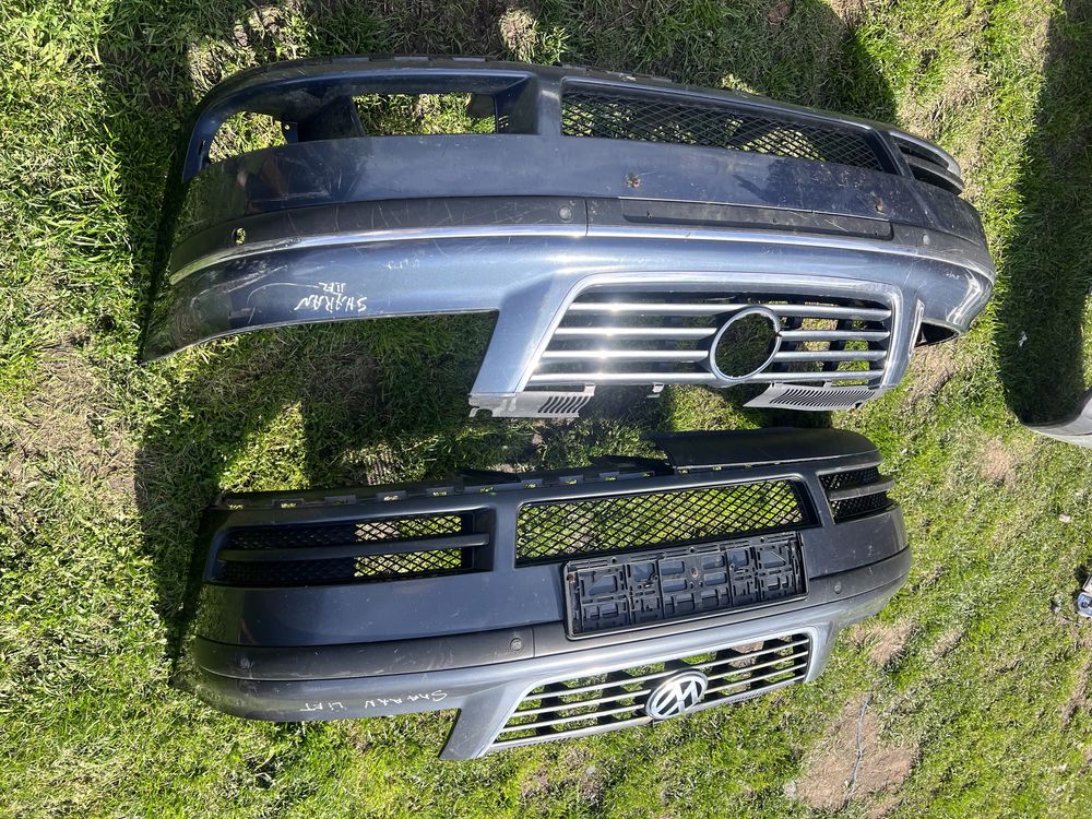 Бампер передній Volkswagen Sharan (Фольцваген Шаран) рестайловий