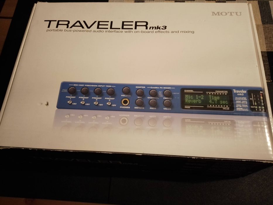 Traveler MK3 motu karta dźwiękowa