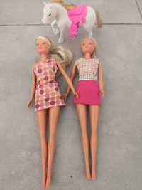 Lalki Barbie plus konik
