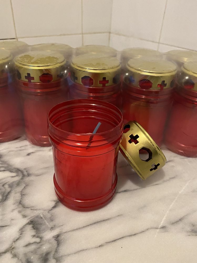 Velas com protecção