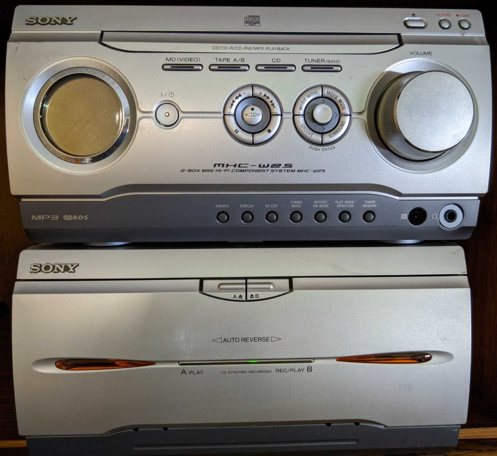 Sony mhc-wz5 міні система того самого качества звука