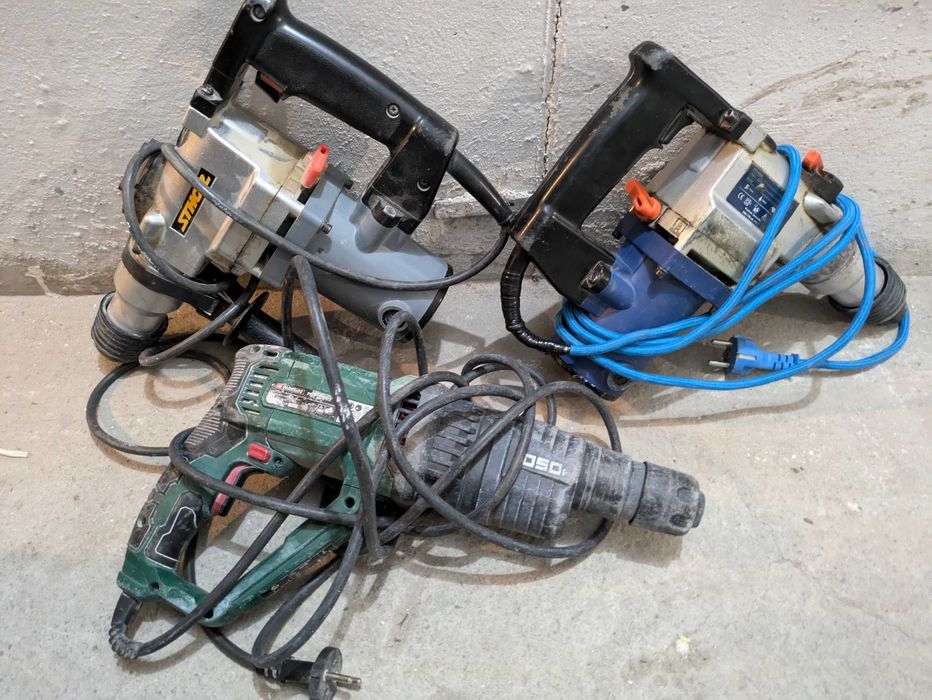 ударные  дрели  3 шт  цена за все