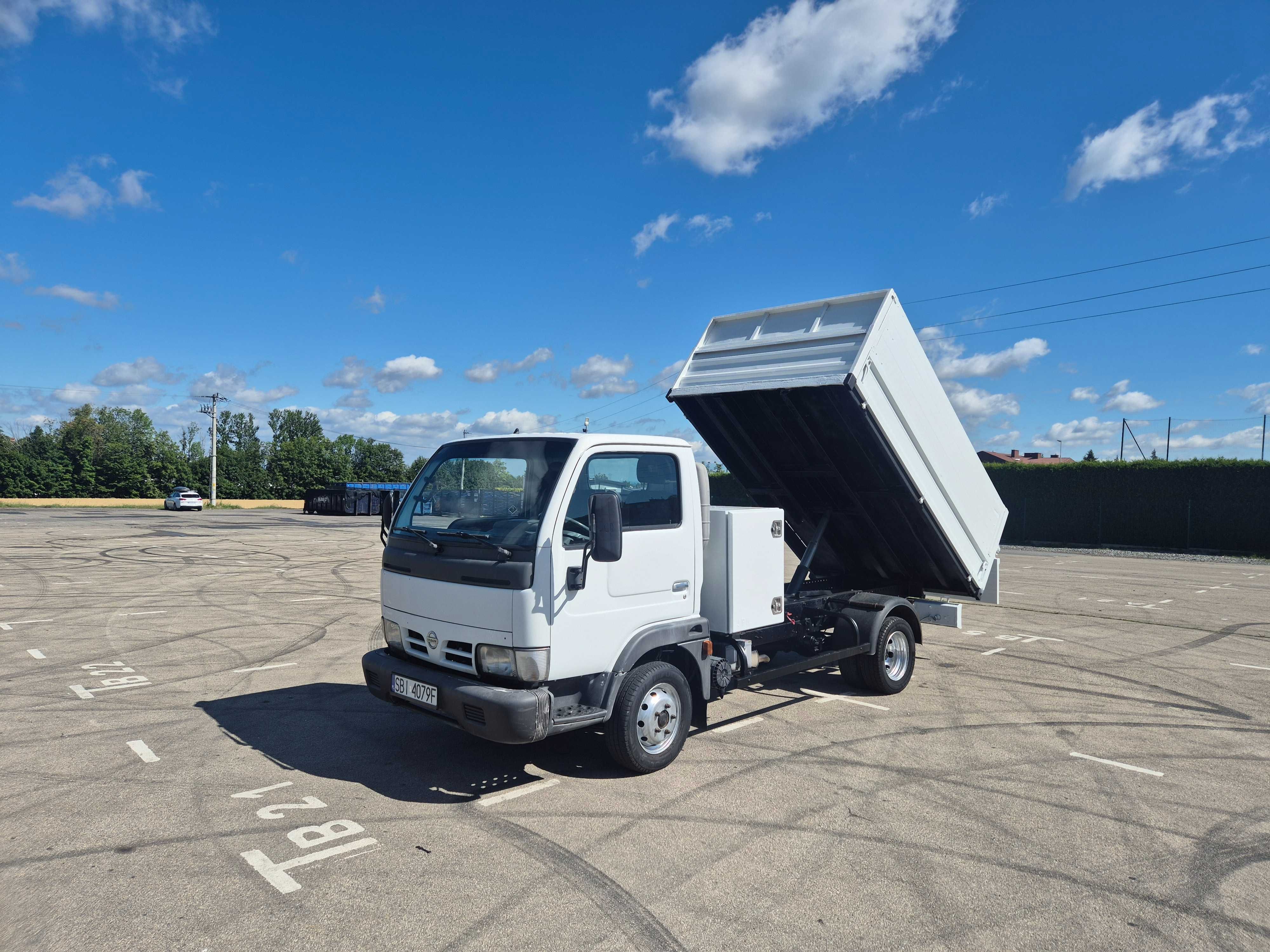 F-VAT 23%*KIPER/WYWROT*Nissan Cabstar 2 *3,0 109KM * Podwójne koło*