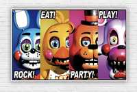 Плакат фнаф. Плакат fnaf