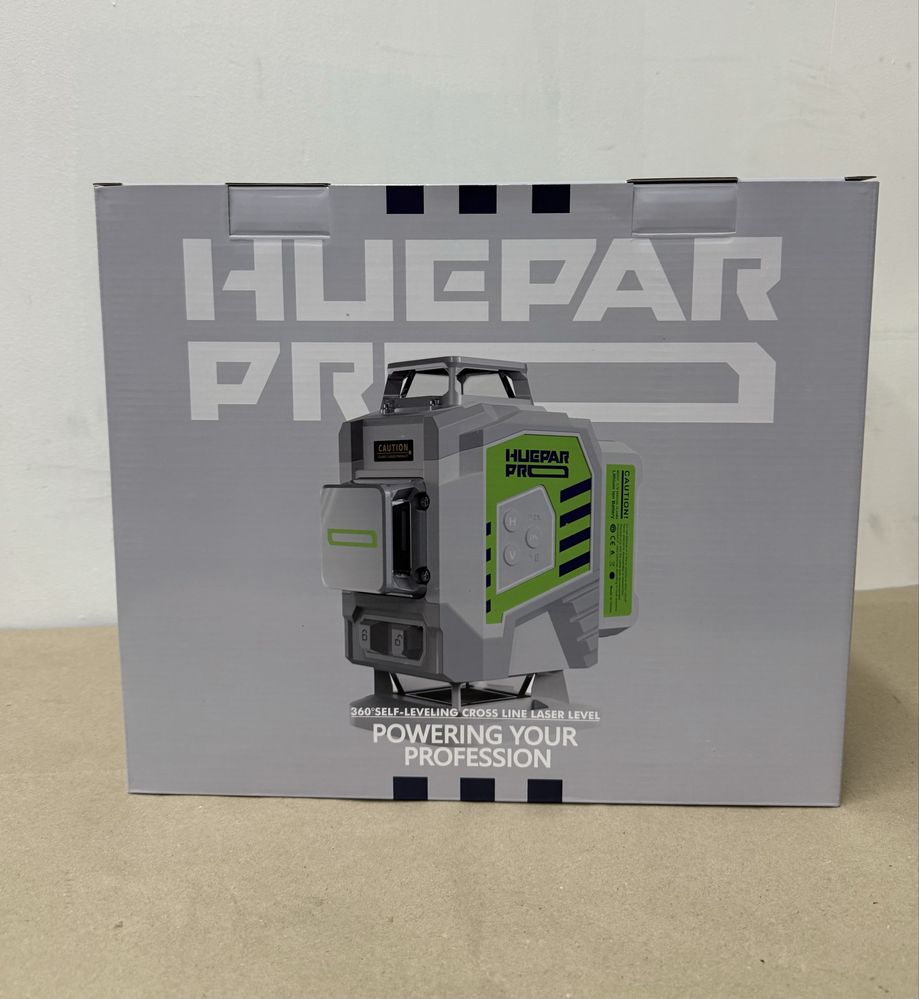 Лазерный нивелир Huepar 4D S04CG ZK04CG 16 линий