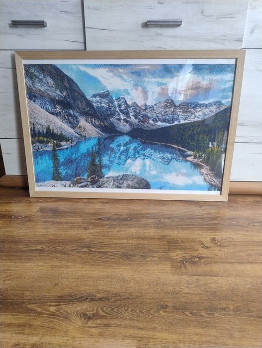 Obraz diamentowy  góry duży obraz