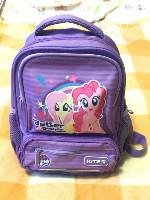Рюкзак для садочка для дівчинки кайт kite little pony