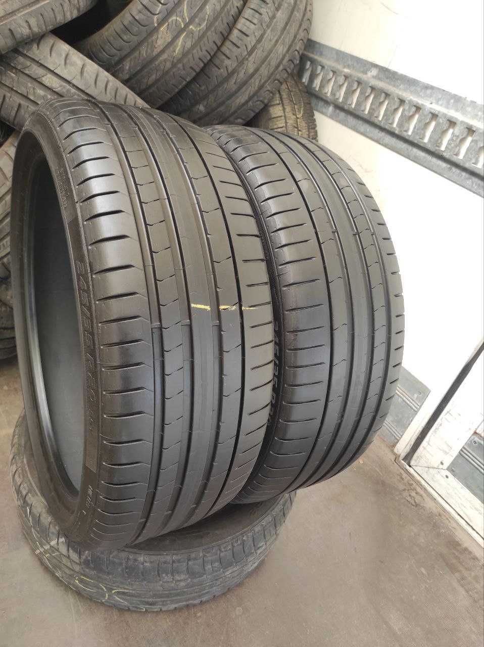 Pirelli P`zero PZ4 245/35r20 made in Germany 2шт, 21год, 5,4мм, ЛЕТО