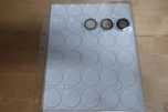LEUCHTTURM Folhas p/ Cápsulas moedas - EURO coins