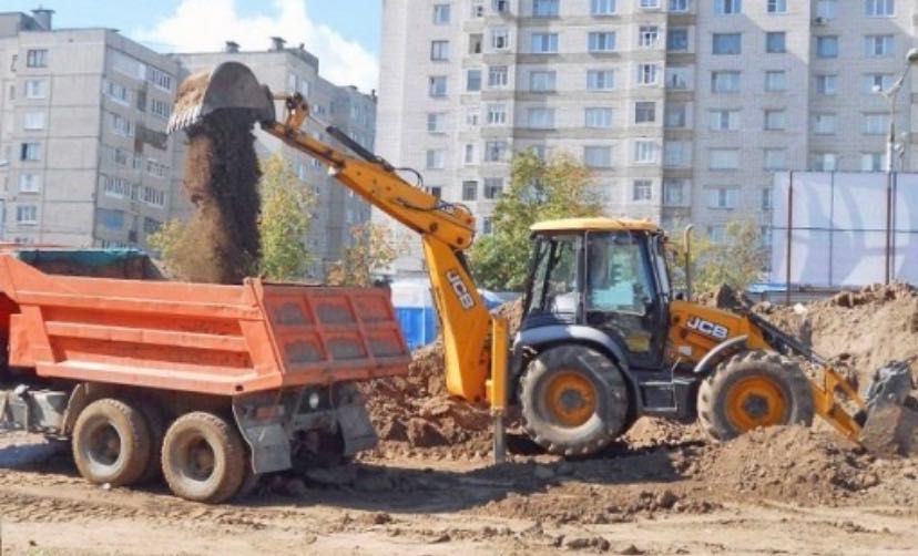 Послуги оренда екскаватора самоскида демонтаж бій смітя мусор