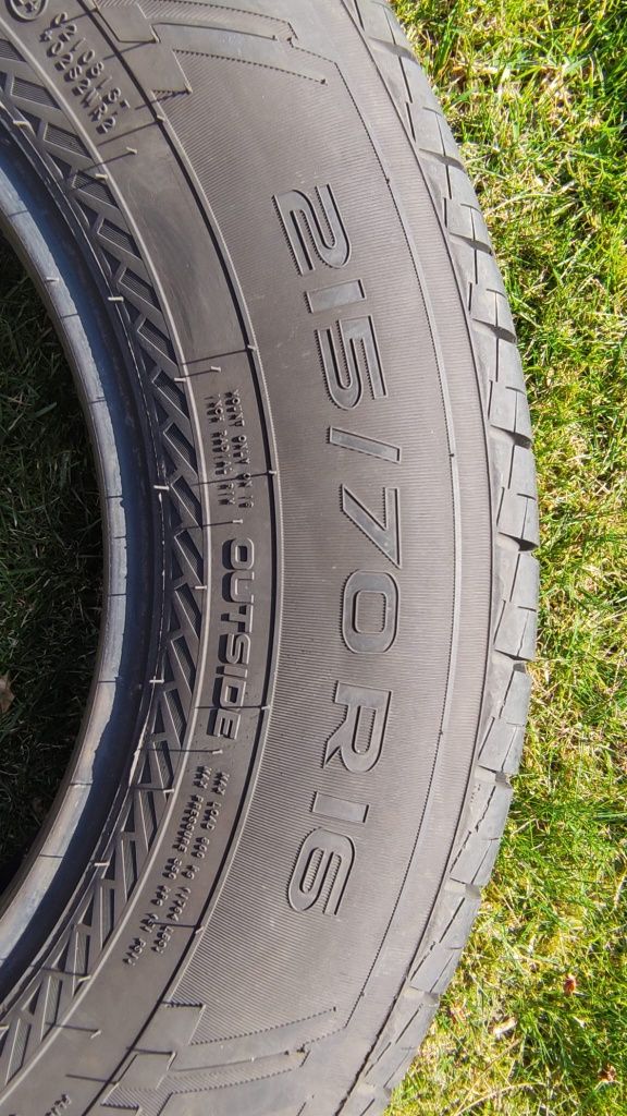 Opony Nokian Wetproof 215/70 R16 ... 7mm