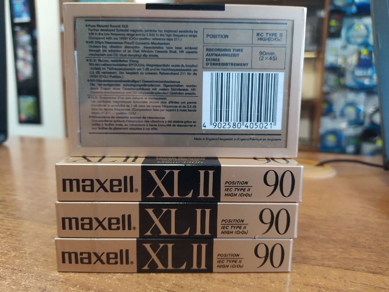 Kaseta Maxell XL-II 90 NOS