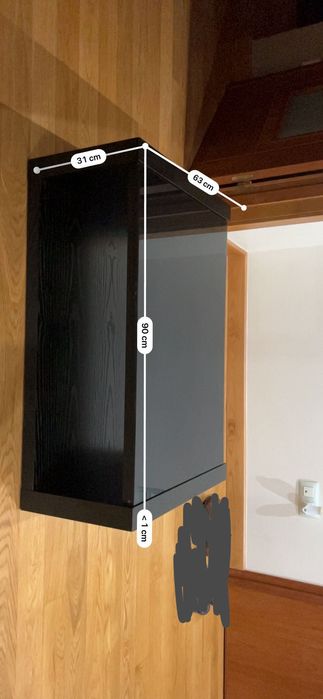 Mesa de centro preta