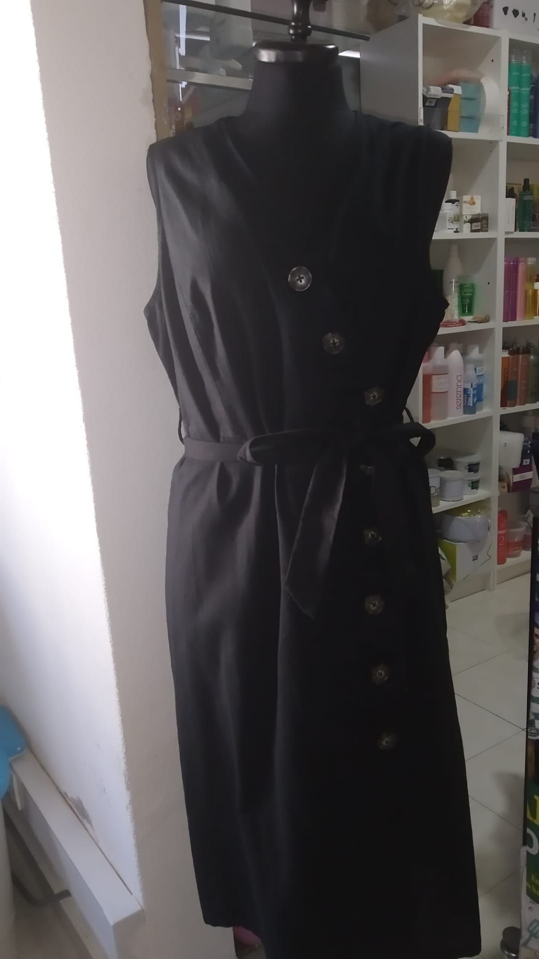 Vestido preto xl novo