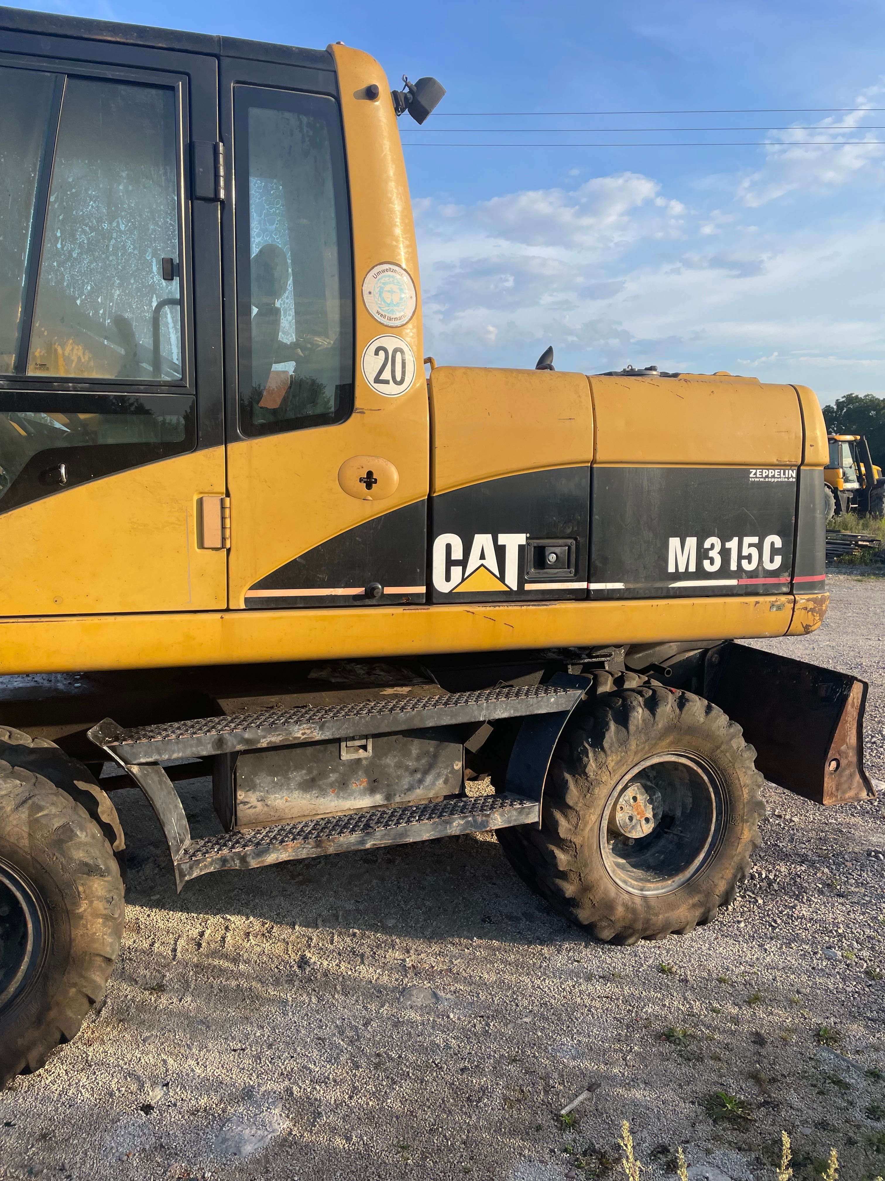 Cat caterpillar 315 c Czesci