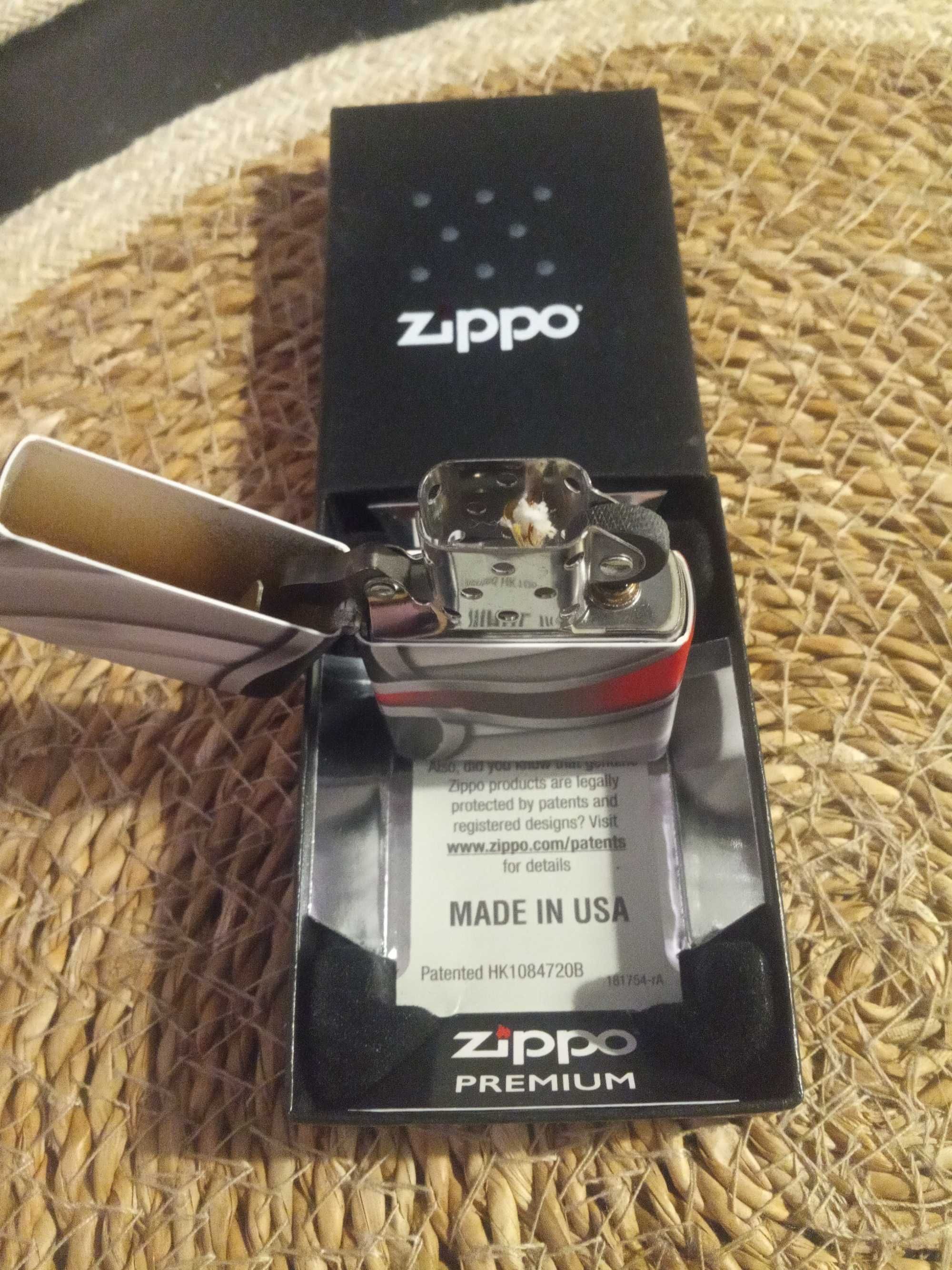 Nowa, Zapalniczka Zippo Wave, z nową techniką nadruku. Polecam!!!