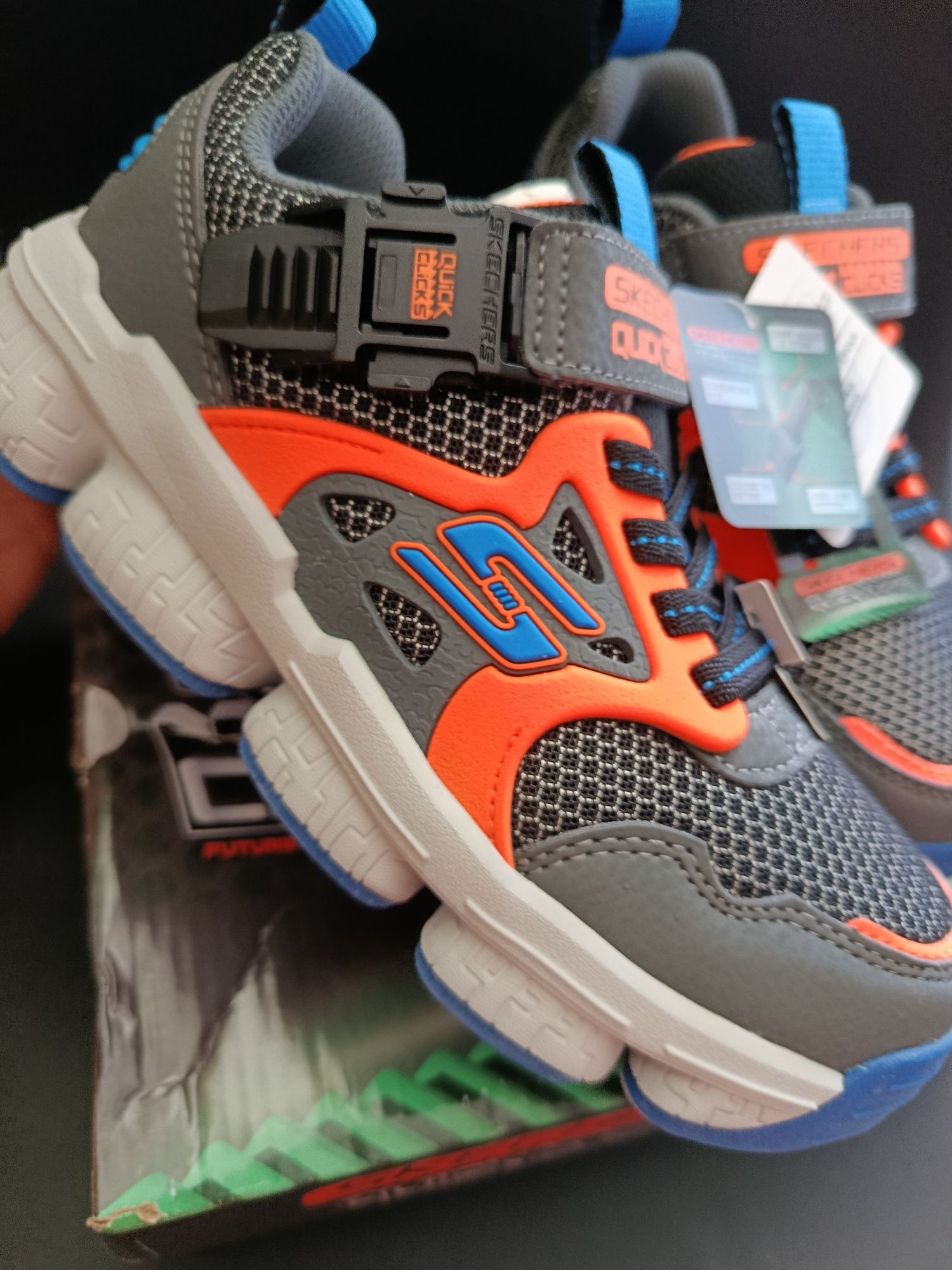 Skechers Boy Lunnix 35 кросівки для хлопчика спорт взуття школи туфлі