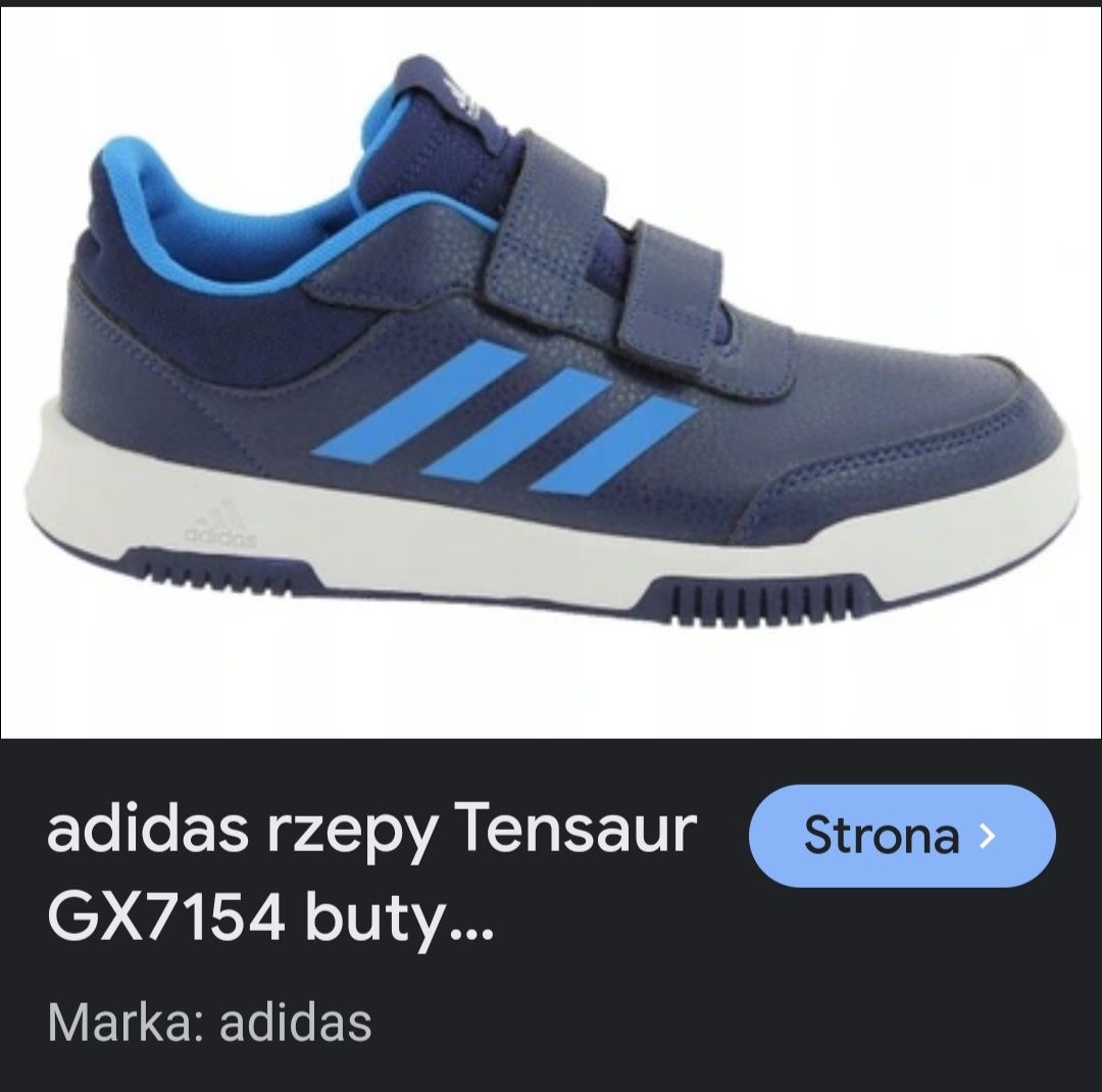 Buty Adidas Tensaur rozmiar 34